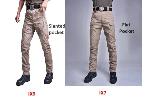 Tactical Waterproof Pants SWAT Combat Army Trousers Many Pockets Waterproof Wear Resistant Casual Cargo Pants Men 2022
