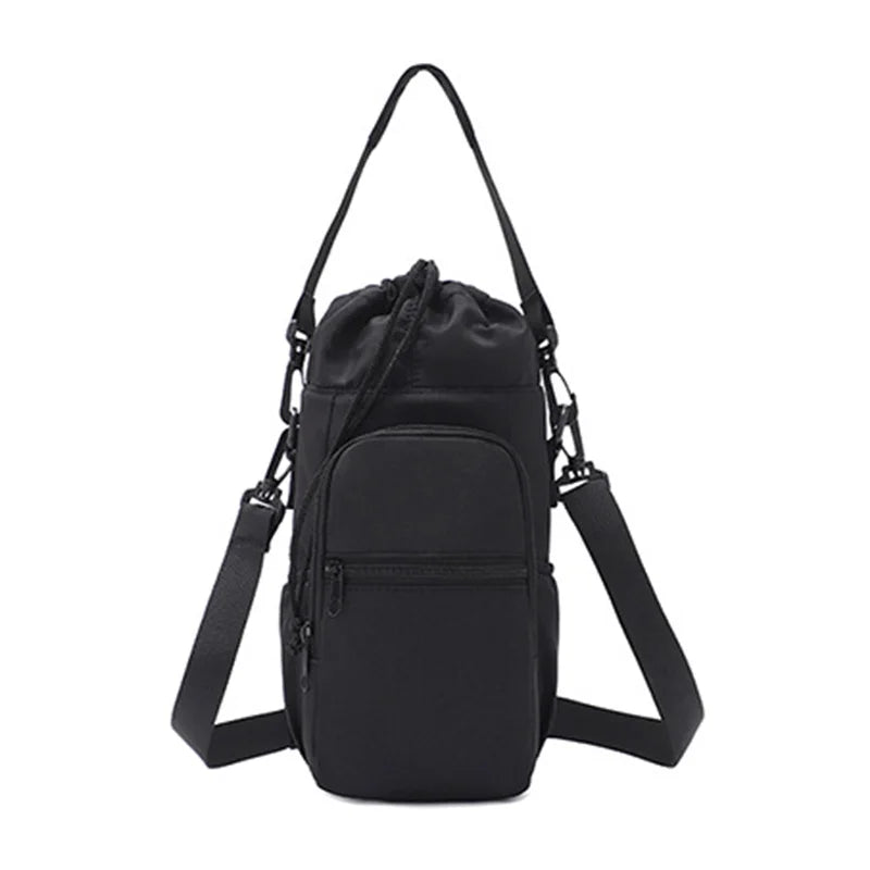 Outdoor Bottle Protective Cover Cell Phone Storage Bag Small Messenger Bag Travel Pocket Bag for Water Bottle Accessories