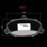 Motorcycle Motocross Moped Speedometer Tachometer Dashboard Instrument Glass Plastic Lens Cover For Scooter ATV E-Scooter