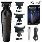 Kemei KM-2299 Professional Hair Clipper 1200mAh Electric Hair Clippers USB Rechargeable Hair Trimmers Hair Cutting Machine