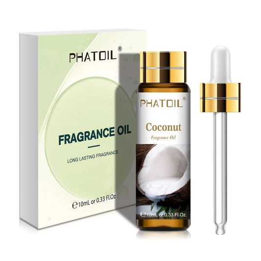 PHATOIL 1/3/9pcs 10ml Sweet Fruit Fragrance Oil For Aromatherapy DIY Candle Cherry Apple Strawberry Mango Coconut Fragrance Oils