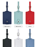 New Airplane Buckle Anti Lost Luggage Tags Thickened Flip Cover Luggage Tag Boarding Pass Suitcase Label Name ID Address Lable