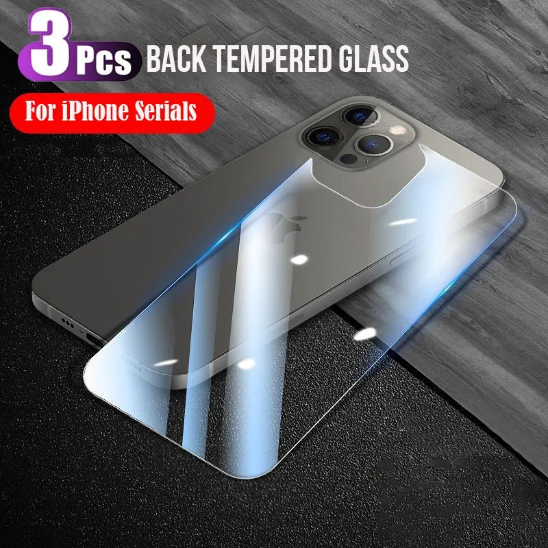 3 protectores de pantalla de vidrio templado para iPhone 15, 14, 13, 12, 11 Pro Max, Mini 15, 14 Plus, 15 ProMax