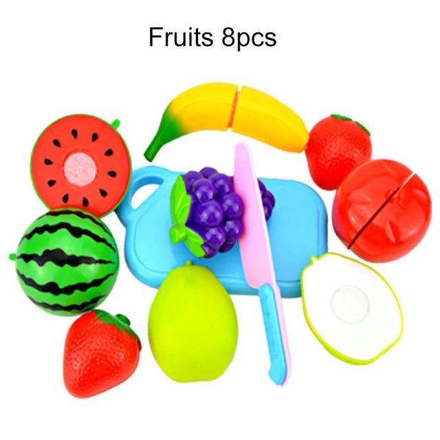 Juguetes de cocina para niños, juguetes para jugar con comida, comida de imitación, objetos cognitivos, regalos de cumpleaños para niños y niñas, TMZ 