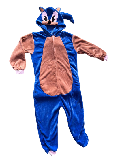 Cartoon Kigurumi For Children Kids' Animal Onesie Pyjamas Dog Wolf Dragon Dinosaur Halloween Carnival One-piece Costume Homewear
