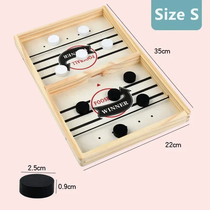 Juego de mesa de hockey con catapulta, ajedrez, juguete interactivo para padres e hijos, juego de mesa de lanzamiento rápido, juguetes para niños. 