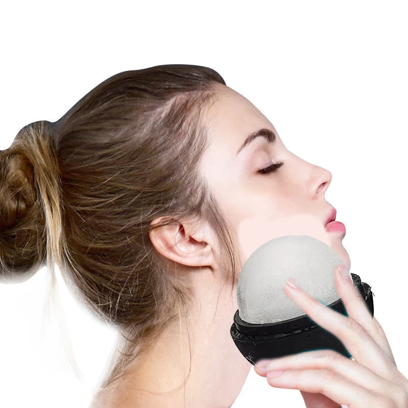 1pc Silicone Ice Facial Cube Roller Beauty Lifting Face Massager Contouring Eye Roller Facial Treatment