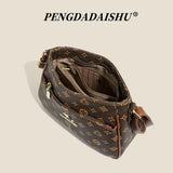 New high-end stylish women's bag, trendy niche pillow bag, fashionable Boston bag, single-shoulder crossbody for women