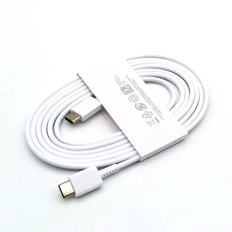 For Samsung Charger 25W Super Fast Charging Adapter 1.8M Type C Cable For Galaxy S20 S21 S22 S23 S24 Ultra Z Flip Fold 6 5 4 3 2