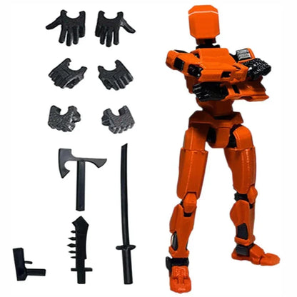 Robot multiarticular movible Shapeshift 2.0, maniquí impreso en 3D, 13 figuras de acción, juguetes para niños, adultos, juegos para padres e hijos.