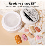 LIMEGIRL 15g Non-Stick Extension Gel UV Quick Build Solid Nail Extension Gel 3D Shaping Nail Art Solid Milky Jelly Hard Gel