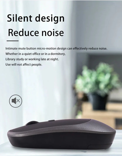 Xiaomi Wireless Mouse Bluetooth-compatible 2.4G Silent Mice Adjustable DPI Ergonomic Design USB Rechargeable Gaming Office Mouse