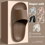 Summer Fashion Slippers Women's Shoes Cloud Slippers For Men Home Flat Sandals Massage Flip Flops Couples Bathroom Indoor Slides