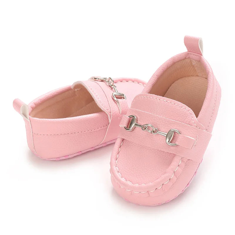 Casual Slip On Low Top Loafer Shoes For Baby Boys, Lightweight Comfortable Non Slip Flat Shoes For Indoor Outdoor Walking