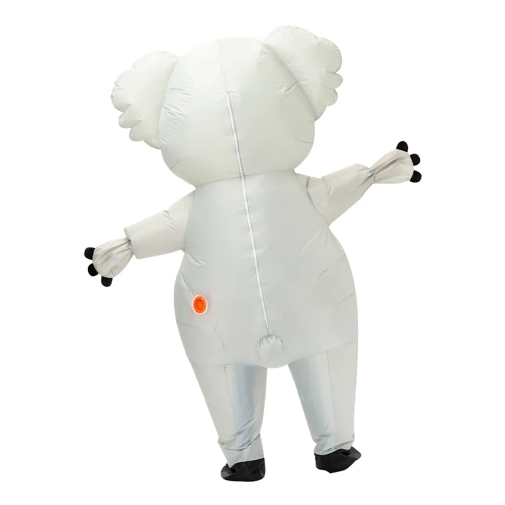 Adult Cute Animals Inflatable Costume Bunny Zebra Shark Bee Koala Cosplay Funny Suits For Halloween Purim Fancy Mascot Costumes