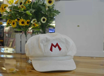 Game Super Mario Bros Luigi Plumber Cosplay Demo Hat Waluigi Wario Odyssey Cartoon Sunhat Halloween Party Hat Accessories Props