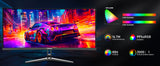 FYHXele 34 inch 99% sRGB Gaming Office Curved Screen 165Hz Refresh Rate 1ms High Reaction Speed Equipped With 3440*1440P Resolution HDMI or DP Interface 21::9 Proportional Screen