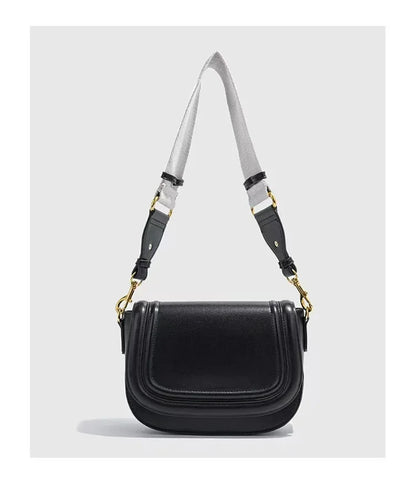 Fashionable Versatile Women's Crossbody Bag 2024 New Color Blocking Canvas Single Shoulder Sling Bag Motorcycle Equipment Access