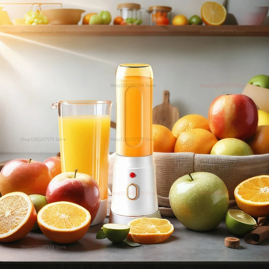 New Portable Automatic Juice Press Fruit Juice Blender USB Rechargeable Wireless Mini Juice Press Kitchen Tools Baby Food Blender