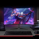 27 Inch Curved Monitor 75Hz 2ms Desktop PC Lcd FHD Computer Display Gaming IPS Panel Screen LED 1080P Desktop Display