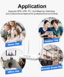 XUNYOU-LINK 4G Modem WiFi6 4G LTE SIM Router 300Mbps High Speed Wireless Modem 4 Antennas Supports 32 Devices Hotspot for Europe