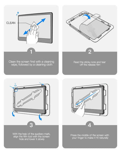 Protector de pantalla de vidrio templado YZ para consola central Tesla Model 3 Y, película HD antirreflejo, accesorios de protección de pantalla