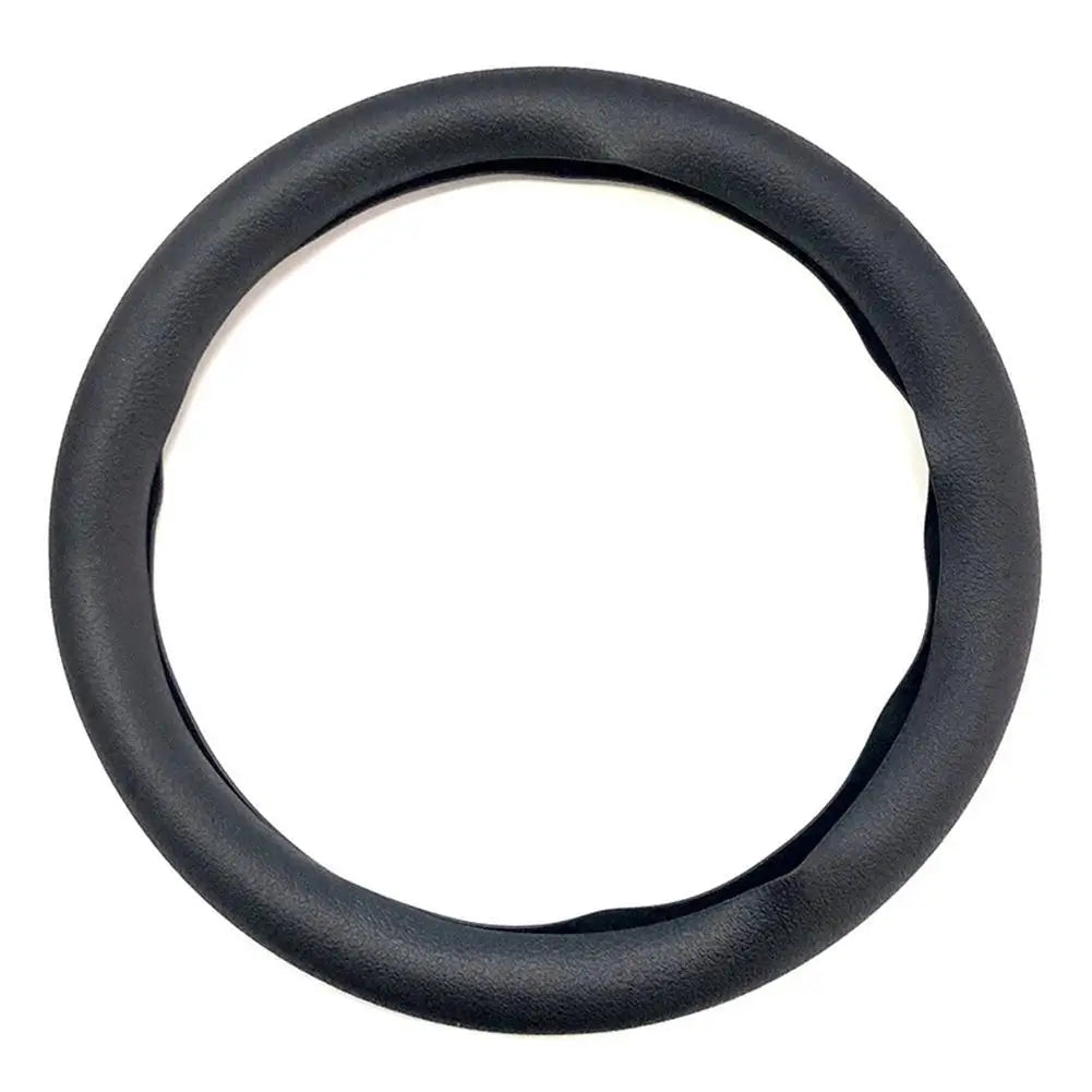 Car Silicone Steering Wheel Cover Men's And Women's Summer Fashion Sweat Wicking Non-slip All-season Model Thin And Soft