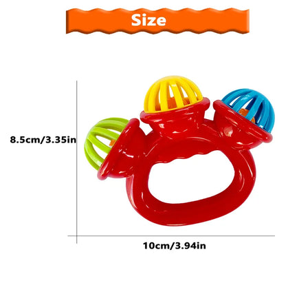 Newborn Baby Infants Rattles Toy Comfort Soothing Soother Sound Toddlers Kids Boys Girls Toys 0-3Y