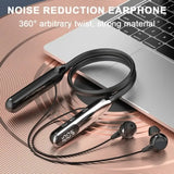 Auriculares Bluetooth con banda para el cuello, Auriculares inalámbricos con micrófono, batería larga, Auriculares deportivos Bluetooth de alta calidad