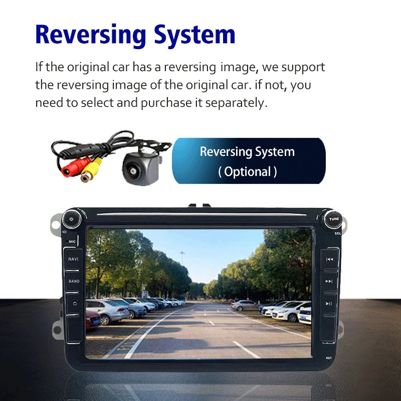 Radio con GPS para coche, Radio con Android 13, 8 pulgadas, 2Din, Multimedia, GPS, WiFi, BT, para VW, Volkswagen, Golf 5, 6, Polo, 6R, Amarok, Carplay