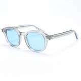 Polarized Sunglasses for Men and Women, UV400 Johnny Depp Lemtosh Style, Retro Acetate Frame, Eyeglasses Eyewear for Men