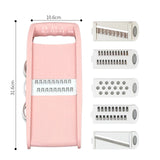 5 in 1 Multi-Functional Vegetable Chopper Onion Chopper Food Chopper Kitchen Mandoline Slicer Veggie Dicer Cutter