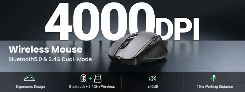 UGREEN Keyboard Wireless Bluetooth 5.0 2.4G Russian/Korean/EN 99 Keycaps For MacBook iPad PC Tablet USB C Rechargeable Keyboard