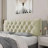 Backrest Soft Bag Bed Headboards for Hotel Headboards American Flannel Cloth Skin-Friendly Light Luxury Household Bed Headboards
