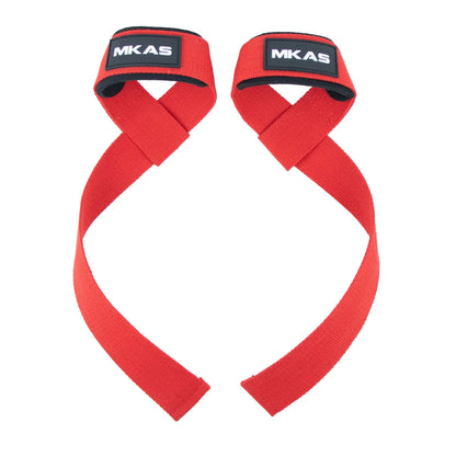 1 par de correas antideslizantes para mancuernas de gimnasio, correas para levantamiento de pesas, equipo de fitness CrossFit, muñequeras para entrenamiento de ejercicios de levantamiento.