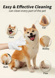 6pcs/bag Pet Wash-Free Gloves for Cats and Dogs - Bathing, Cleaning, Dry Cleaning Wipes, Deodorizing Wipes, Pet Products