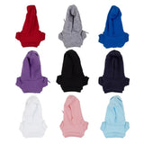 For Labubu Casual Sweatsuit Set Comfy Clothes for Labubu 15/17cm Dolls Featuring Ribbed Hem Details Fashion Doll Accessories
