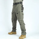Men's Urban Ops Tactical Cargo Pants Work Casual Water Resistant Hiking Climbing Pants for Men Combat Trousers Army Combat Pants