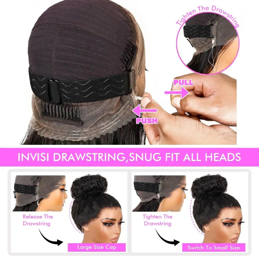 Peruca lace 360 cabelo humano cacheado HD - alta densidade 250%