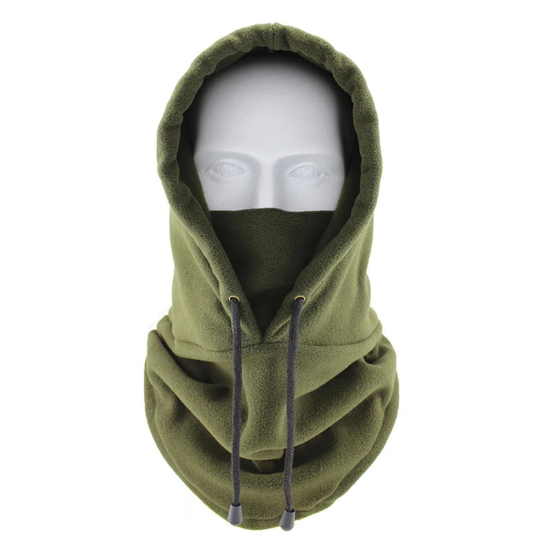Winter Windproof Hiking Caps Men Warm Thermal Fleece Balaclava Face Beanies Ski Bike Motorcycle Neck Warmer Helmet Hat