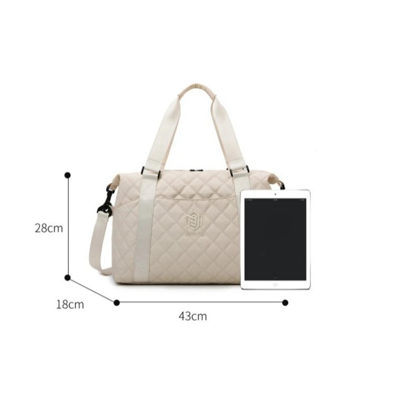 Lingerie Travel Luggage Bag Female Lightweight Korean Crossbody Gym Bag Premium Sense Large Capacity Travel Storage Bag