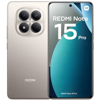 Xiaomi Redmi Note 15 Pro 4G 8GB 256GB 12GB 512GB 6.77" AMOLED Display MTK Helio G200-Ultra 200MP Camera 6500mAh Battery