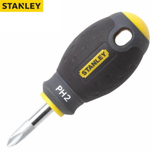 Stanley-Cross Screwdriver with large diameter handle, strong torque, comfortable grip, simple operation, easy to learn, 65-406-14