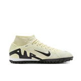 Nike Original Beige Mercurial Superfly 9 TF Men's Soccer Cleats Comfortable grip non-slip hard artificial turf