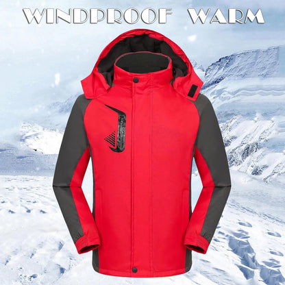 Winter Coat For Women Ski Jacket Warm Winter Snow Coat Mountain Windbreaker Hooded Raincoat Jacket Outdoor Windproof Jacket Mont