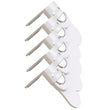 Anti-Belinching Hand Cabinet Drawer Locks, fivela de segurança de plástico branco para crianças, segurança do bebê
