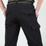 Men's Summer Tactical Cargo Pants Lightweight Casual Waterproof Trousers Casual Pants Wear-resisting Multi-pocket Outdoor Hiking