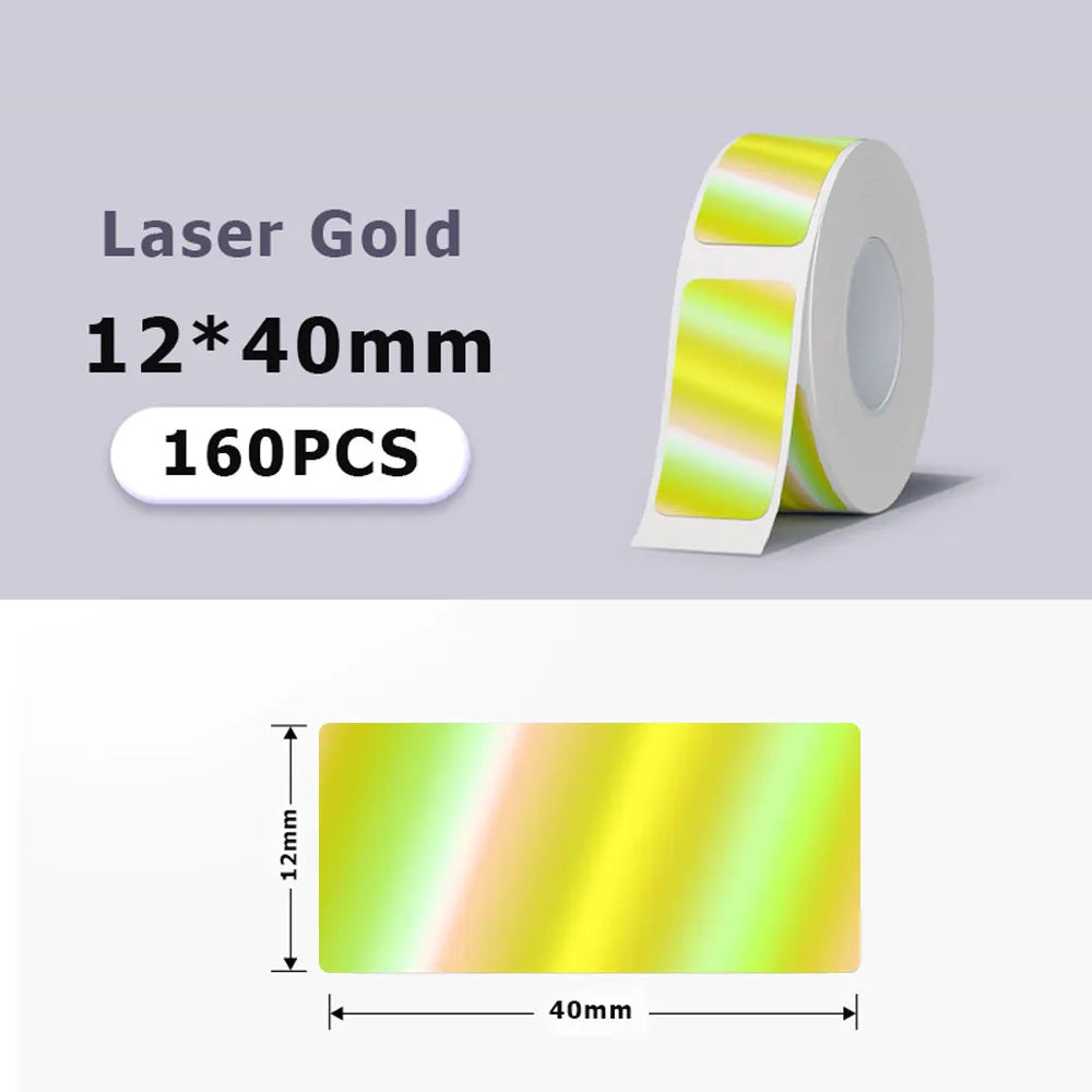 Phomemo D30 Q30/31 Mini Label Printer Paper Printing Label Waterproof Oilproof Scratch-Resistant Price Label Laser Sticker