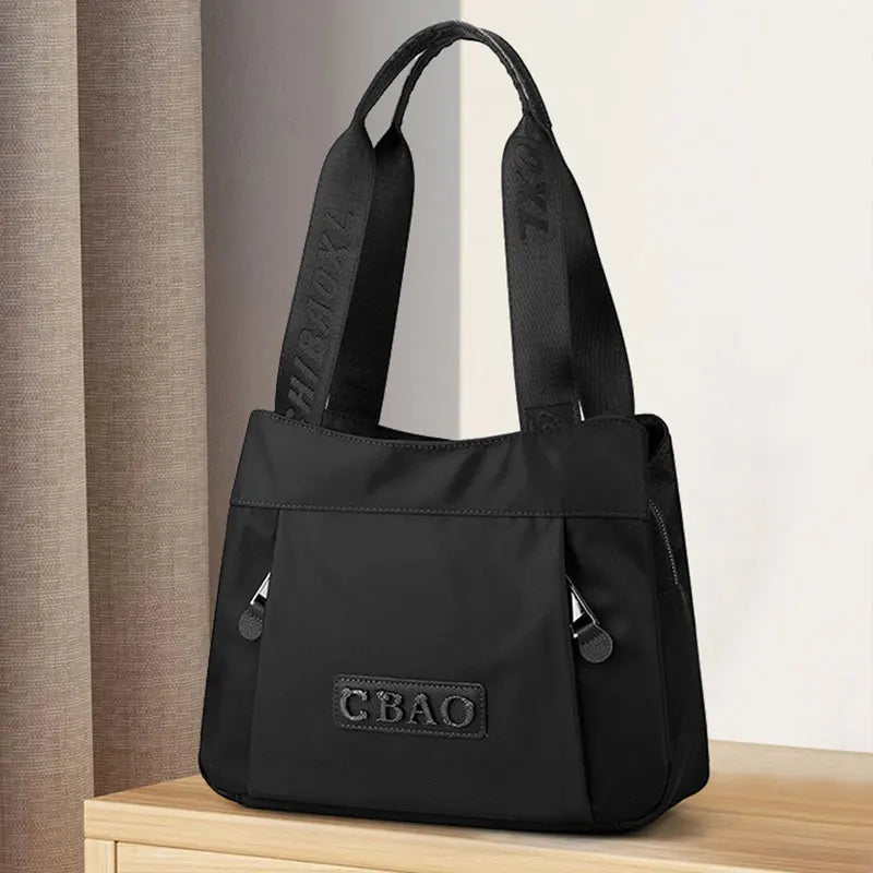 New Women's Bag Luxury Designer Oxford Cloth Handbag Women Shoulder Bag High Quality Fashion Solid Color Female Bags