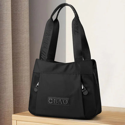 New Women's Bag Luxury Designer Oxford Cloth Handbag Women Shoulder Bag High Quality Fashion Solid Color Female Bags